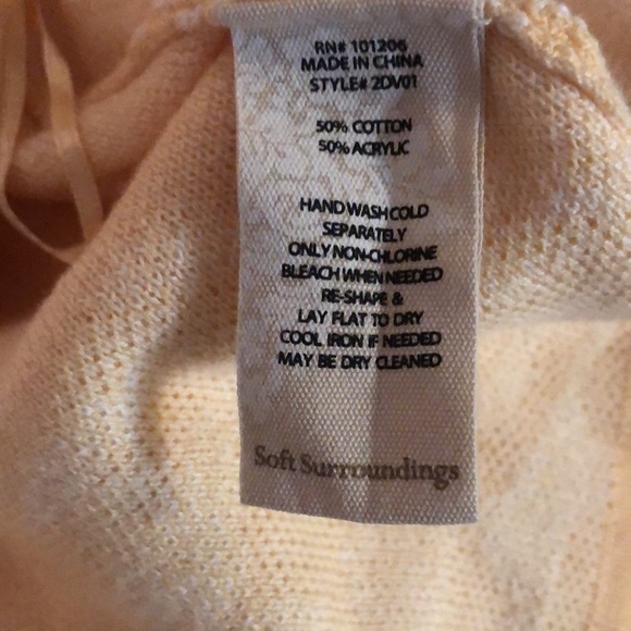 Soft Surroundings Cardigan Sweater. Medium. Great Condition. - Picture 7 of 7